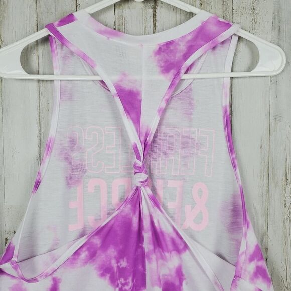 SO Tie Dye Twist Back Tank Top Size XL - Picture 7 of 9